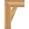 Ekena Millwork Traditional Block Rough Sawn Bracket, Western Red Cedar, 6"W x 18"D x 26"H BKT06X18X26TRA05RWR - alternate 4